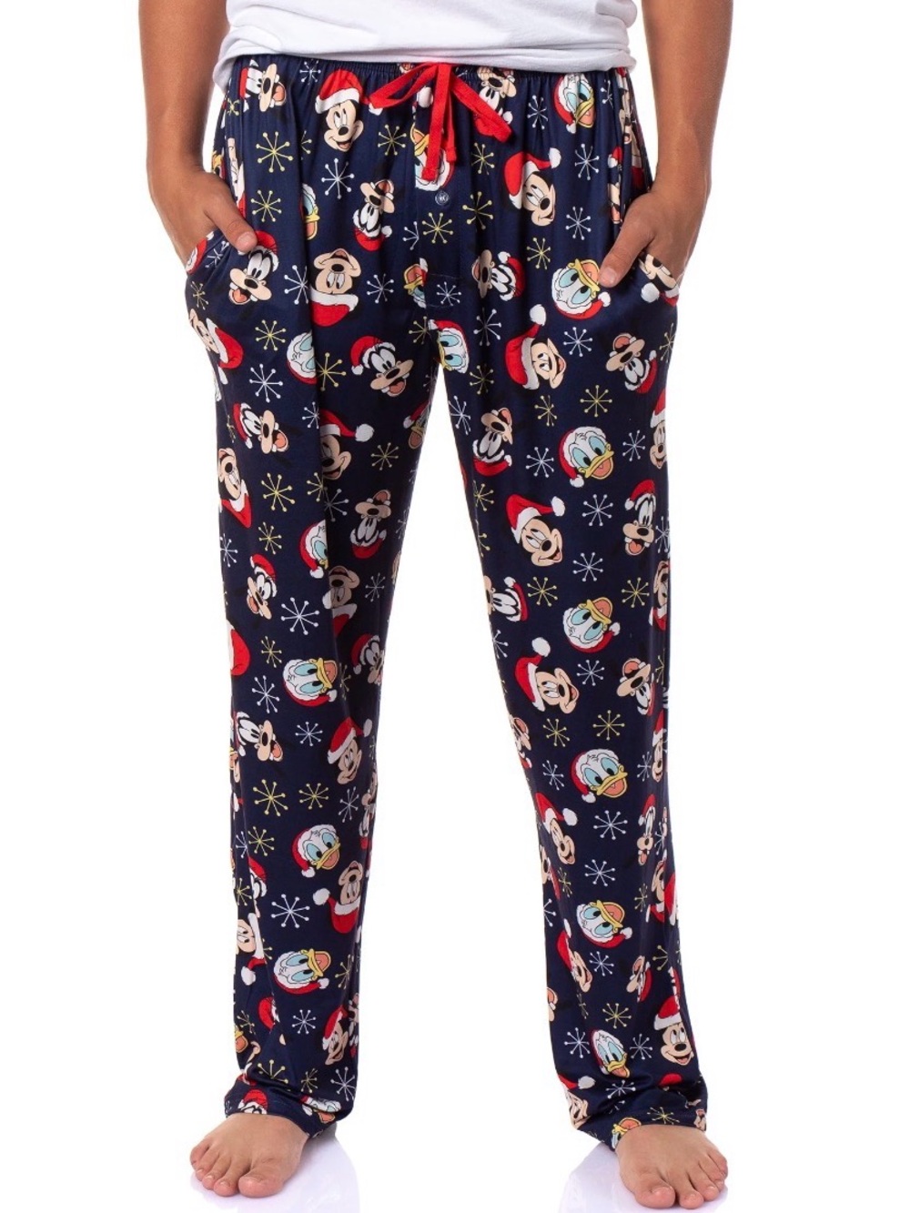 Old Navy x Disney Mickey Mouse Christmas Pajama Pants Women's Size M
